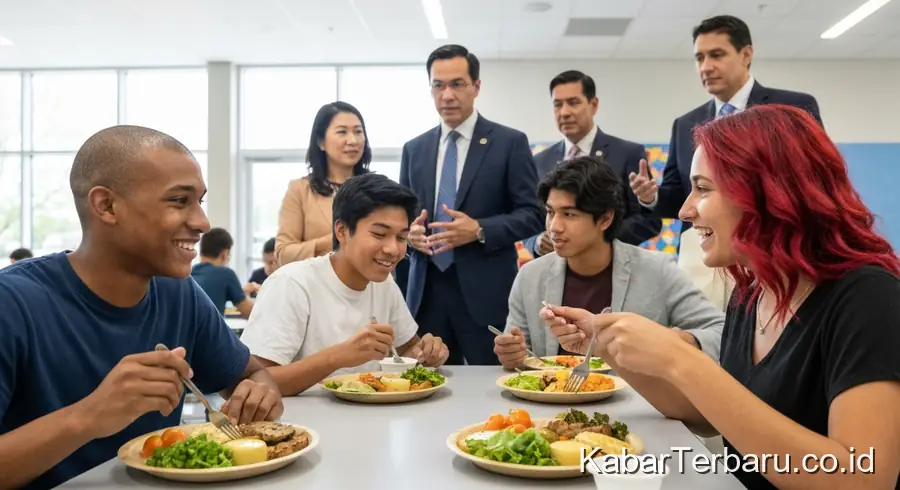 Makan Bergizi Gratis Siswa SMA